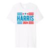 Kamala Harris Presidential Election 2024 USA Election Premium T-Shirt view 1