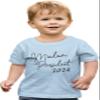 Go All Out 5T Light Blue Toddler Script Madam President Toddler T-Shirt view 1
