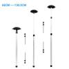 CAJDEOPYE Golf Travel Bag Support Rod Club Protector Pole Cover Aluminum Adjustable 4 Telescoping SectioGolf Club Bag Accessories Support System for Golf Bag Durable Portable/2442, Black, 464895 view 3
