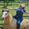Lariat Liberty Horse Sliding Neck Ring Cordeo for Bridleless Riding - Extra Soft and Adjustable | Liberty Line, Liberty Neck Rope view 4