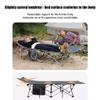 WDFYJ Folding Camping Cot with Storage Bag for Adults, Portable and Lightweight Sleeping Bed for Outdoor Traveling, Hiking, Easy to Set up view 2