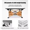WDFYJ Folding Camping Cot with Storage Bag for Adults, Portable and Lightweight Sleeping Bed for Outdoor Traveling, Hiking, Easy to Set up view 4