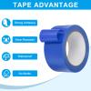 PATIKIL Pickleball Court Tape, 108 Ft x 2 Inch Temporary Pickleball Court Lines Multipurpose Court Tape for Indoor Outdoor Sport Marking, Blue view 3