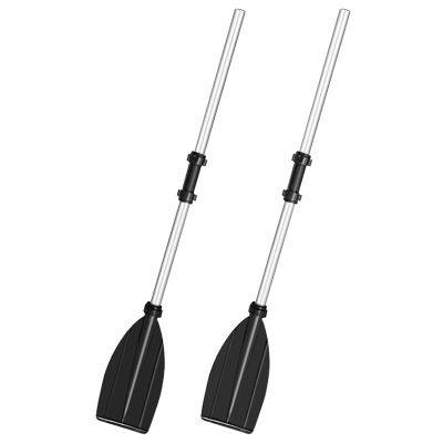 HXBER 125cm Kayak Paddles Aluminum Magnesium Alloy Lightweight Paddles Detachable Kayaking Paddles