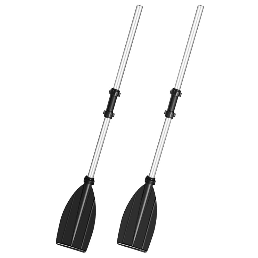 HXBER 125cm Kayak Paddles Aluminum Magnesium Alloy Lightweight Paddles Detachable Kayaking Paddles