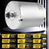 36V Motor Kit 1000W Electric Brushless DC Motor Kit 5.7N.M Go Kart Electric Motor 3100RPM Electric Dirt Bike Motor No Bracket BLDC Motor for Electric Scooter Ebike Controller Ebike Throttle with Key view 2