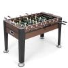 Goplus 54" Foosball Table for Adults, Full Sized Game Tables with 2 Balls, Wood Arcade Soccer Table Game for Indoor Game Room Family Night view 1