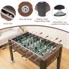 Goplus 54" Foosball Table for Adults, Full Sized Game Tables with 2 Balls, Wood Arcade Soccer Table Game for Indoor Game Room Family Night view 4