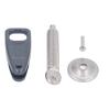 FUZHUI Quality Transom Clamp Made of Stainless Steel and Aluminum for 15HP 30HP 40HP Outboard Motors, Boat Mounting Clamp Kit, Installation with Locking Pressure, FUZHUIo1gmrbup2e view 1