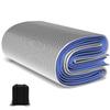 AITAF Aluminium Sleeping Mat Foam Mats, Sleeping Mat 4mm Thick Outdoor Double-Sided Moisture-Proof Foldable Tent for Camping Insulated Mat Foldable Tent Mat Floor Mat Thermal Mat(2m x 2m) view 1