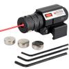 KASENTE Tactical Laser Sight, Red Dot Beam with Picatinny Rail Mount, Adjustable Windage & Elevation for Airsoft Guns, Pistols & Rifles, Long Range Precision for Outdoor Shooting & Training, Black view 1