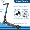 Hiboy Electric Scooter, 350W Peak Motor, 13 MPH, 10.6 Mile Range, Foldable, Lightweight, UL 2272 Certified, Dual Braking System, E-Scooter for Teens, Commuting, and Campus Use view 4