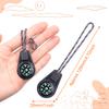 50 Pack Kids Compass Bulk Mini Compass for Kids,Children's Classroom Compass for Navigation Lesson,Plastic Compass for Party Favor/Hiking/Boy Scout/Outdoor Survival (Black) view 3