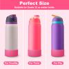yoelike Silicone Water Bottle Boot for Owala 32 oz, 2PCS Anti-Slip Protective Sleeve for FreeSip/Twist/Flip, Watter Bottle Accessories, Bottom Bumper Cover, Dishwasher Safe, BPA Free view 2