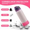 yoelike Silicone Water Bottle Boot for Owala 32 oz, 2PCS Anti-Slip Protective Sleeve for FreeSip/Twist/Flip, Watter Bottle Accessories, Bottom Bumper Cover, Dishwasher Safe, BPA Free view 3