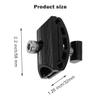 Bicycle Seatpost Head Aluminum Alloy Bicycle Seatpost Clamp Head Seatpost Clamp Parts Post Head Saddle Pipe Head for Mountain Bike Cycling (Black) view 2