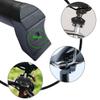Bicycle Seatpost Head Aluminum Alloy Bicycle Seatpost Clamp Head Seatpost Clamp Parts Post Head Saddle Pipe Head for Mountain Bike Cycling (Black) view 4
