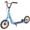 Kick Scooter for Ages 6+,Kid, Teens & Adults. Max Load 175 LBS. Lightweight, 12IN Big Wheels for Kids, Teen and Adults,Widened Non-Slip Footboard (Blue) view 1