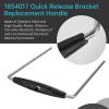 2990906 Handle Assembly Compatible with Minn Kota Quick Release Bracket 1854021 (MKA-21) and 1854017 (RTA-17), Handle Measures 5-3/4" in Width view 3