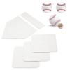 PRAOUTSAD Thrown Down Baseball Bases with Home Plate and Pitching Rubber - Baseball Practice Balls Sets for Backyard Training, Batting Softball Balls view 1