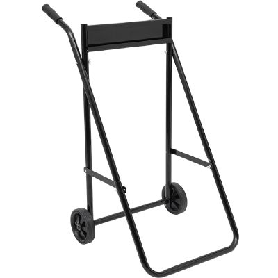 Outboard Boat Motor Stand Heavy Duty Outboard Engine Carrier Cart Dolly with Wheels Foldable Engine Stand Multi Purposed Trolley Cart for Long and Short Shaft Boat Engine within 30 Horsepower