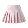 Nileafes Little Kid Pleated Tennis Skirt with Short Girl Athletic Uniform Skorts Sport Golf Cheer Skirts Size 150 (7-8 Years,139-Pink) view 1