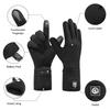 DAY WOLF Heated Glove Liners, 7.4V Heated Gloves for Men Women Black Thin Gloves for Winter Running Cycling,Riding view 3