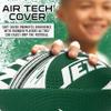 Franklin Sports NFL New York Jets Football - Youth Mini Football - 8.5" Junior Size Ball - SPACELACE Easy Grip Texture- Perfect for Kids view 4