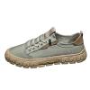 Mens Walking Shoes Men's Slip On Shoes Men's Fashion Sneakers Men's Casual Sports Shoes Comfortable Non Slip Sneakers (Green, 9) view 1