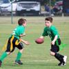 Hilhook Flag Football Belts, 14 Player Flag Football Set with 42 Flags for Kids Youth and Adults Training Equipment (Forest Green and Yellow) view 2