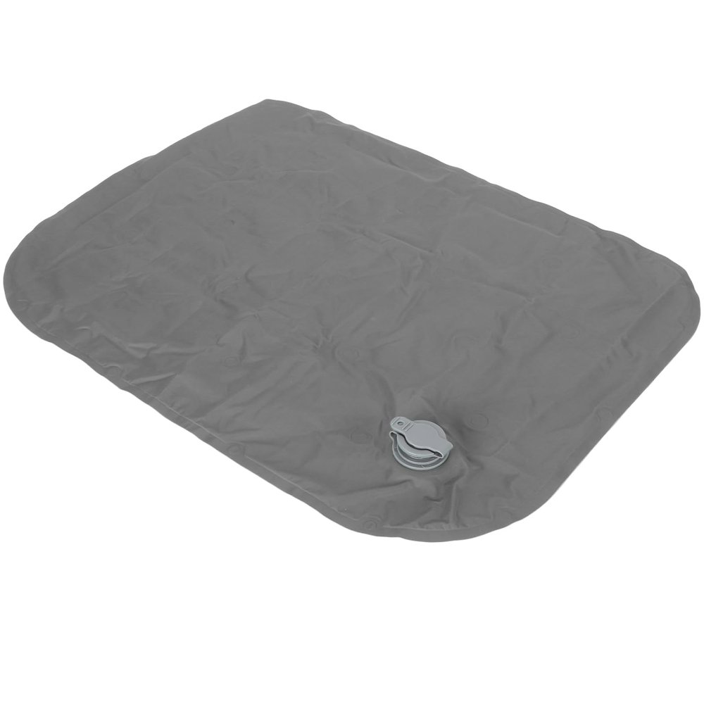 flexman Inflatable Seat Cushion, Water Resistance Foldable Camping Seat Cushion, Portable Large Chair Pad for Camping, Picnics, Hiking, Mountaineering (Gray)