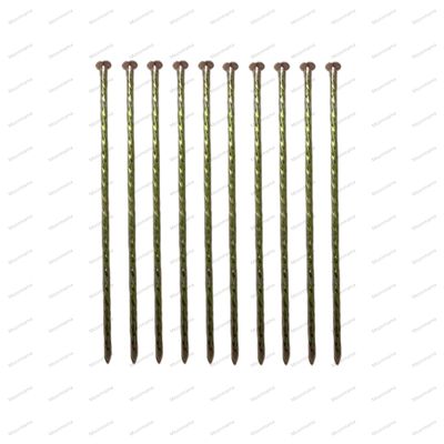 12" Metal Nails, (30 cm) Threaded Galvanized Long Pegs for Paving, Weeds, Lawn, Camping, Building, Carpenter Pegs, Tents, Anchor Pegs, Garden, Clips, 20pcs