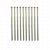 12" Metal Nails, (30 cm) Threaded Galvanized Long Pegs for Paving, Weeds, Lawn, Camping, Building, Carpenter Pegs, Tents, Anchor Pegs, Garden, Clips, 20pcs view 1