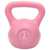 2KG Fitness Kettlebell Arm Lifting Training Kettle Dumbbell with Wide Handle Grip view 1