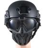 2Pcs Face Full Protective Airsoft Mask Electric: Mask Outdoor Game Mask Cycling view 1