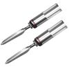 2Pack  Portable & Detachable Folding Fishing Rod Pole Holder,Firmer Stainless Steel Ground Support Stand Universal Fit view 1