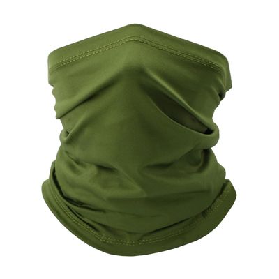 Fishing Neck Gaiter, Sun Protection Face Mask, Cooling Neck Shield Scarf Cycling Balaclava Bandana for Men and Women (Olive Green)