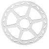 180mm Steel Disc Brake Rotor for Road, Mountain, BMX, Bikes 6 Hole 2.5mm Thickness Lightweight, Heat Dissipating for Enhanced Braking Performance view 1