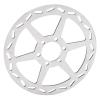 180mm Steel Disc Brake Rotor for Road, Mountain, BMX, Bikes 6 Hole 2.5mm Thickness Lightweight, Heat Dissipating for Enhanced Braking Performance view 2