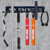 Home Gym Essentials - 16.7 Inch, 8 Hook Gym Storage Rack for Dumbbells, Resistance Bands, Barbell Bars, Jump Ropes & Lifting Belts view 4