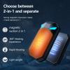 Hand Warmers Rechargeable 2 Pack,Electric Hand Warmers 6000mAh,20Hrs Long Safe Rechargeable Hand Warmer,Birthday Gifts for Men & Women, Hunting Gear,Camping Essentials,Travel Essentials view 2