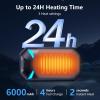 Hand Warmers Rechargeable 2 Pack,Electric Hand Warmers 6000mAh,20Hrs Long Safe Rechargeable Hand Warmer,Birthday Gifts for Men & Women, Hunting Gear,Camping Essentials,Travel Essentials view 3