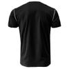 Men's Crew Neck Casual Pocket T-Shirt Button Front Lightweight Tees Classic Soft Short Sleeve Multipack T-Shirts (Black/Green2/Blue1,M) view 3