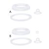 Gnbzxce 3/4pcs Replacement Rings For 24/32/40/64oz Water Bottle Insulated Stainless Steel Water Cup Silicone Gasket view 4