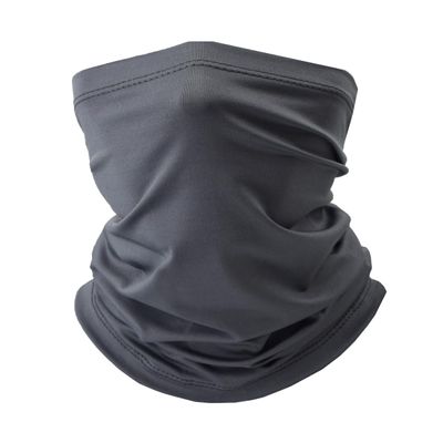 Fishing Neck Gaiter, Sun Protection Face Mask, Cooling Neck Shield Scarf Cycling Balaclava Bandana for Men and Women (Grey)