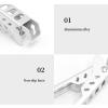 Gnbzxce Aluminum Alloy Hot Bowl Pot Clip Pan Grippers Hot Pot Holder Lifter Clip Clamps for Outdoor Cooking Picnics view 3
