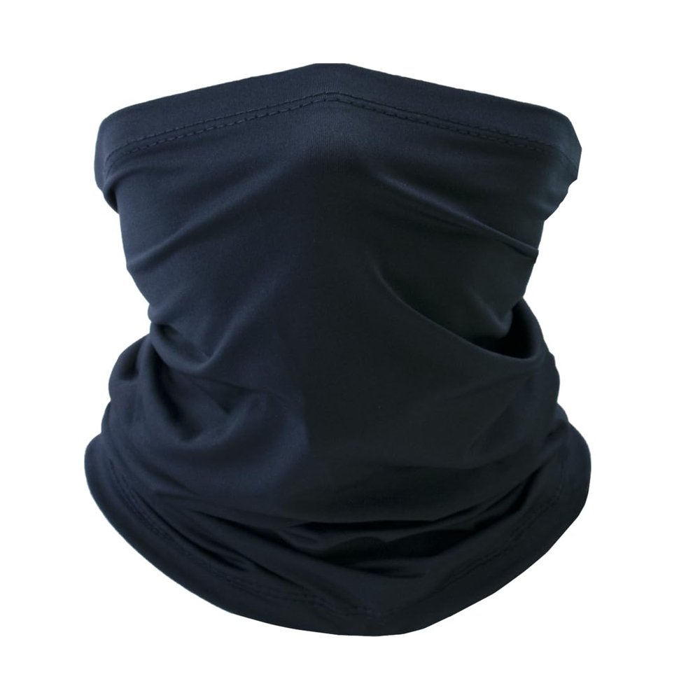 Fishing Neck Gaiter, Sun Protection Face Mask, Cooling Neck Shield Scarf Cycling Balaclava Bandana for Men and Women (Navy)