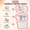 RATIVE Newborn Baby Cotton Gloves Sleep Sleeping No Scratch Wrist Tab Mitten Mittens Mitts Set for 0-6 Months Boys Girls (6-pairs/B-552) view 3