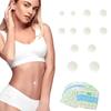 12 Pcs Adult Belly Button Plug Post, Soft Silicone Tummy Belly Button Plug with Medical Tapes for Liposuction (White) view 1