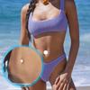 12 Pcs Adult Belly Button Plug Post, Soft Silicone Tummy Belly Button Plug with Medical Tapes for Liposuction (White) view 3